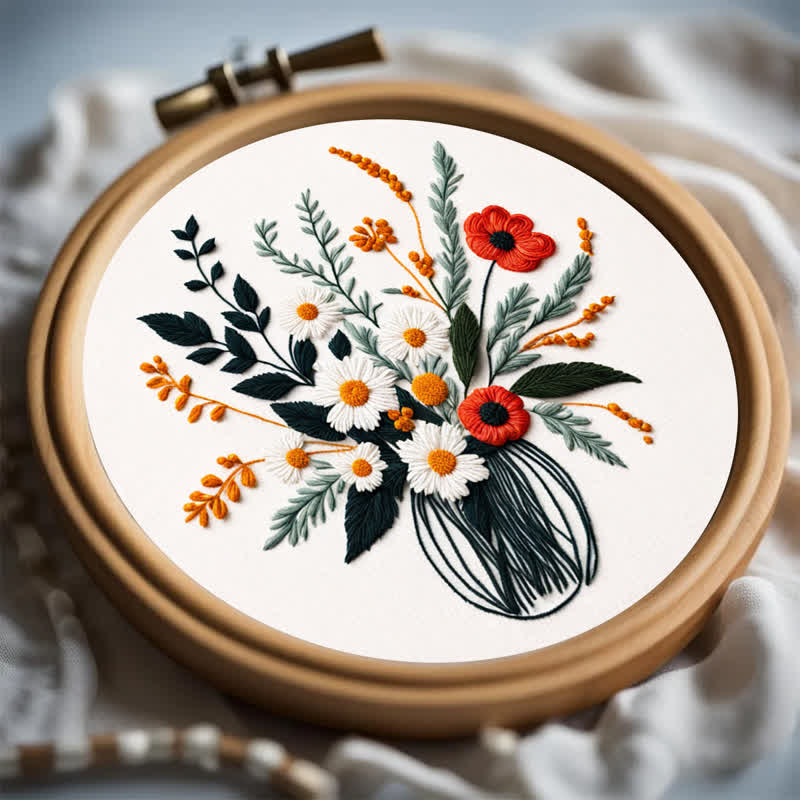 Rubbyoo Embroidery Kit - Plants - image 6