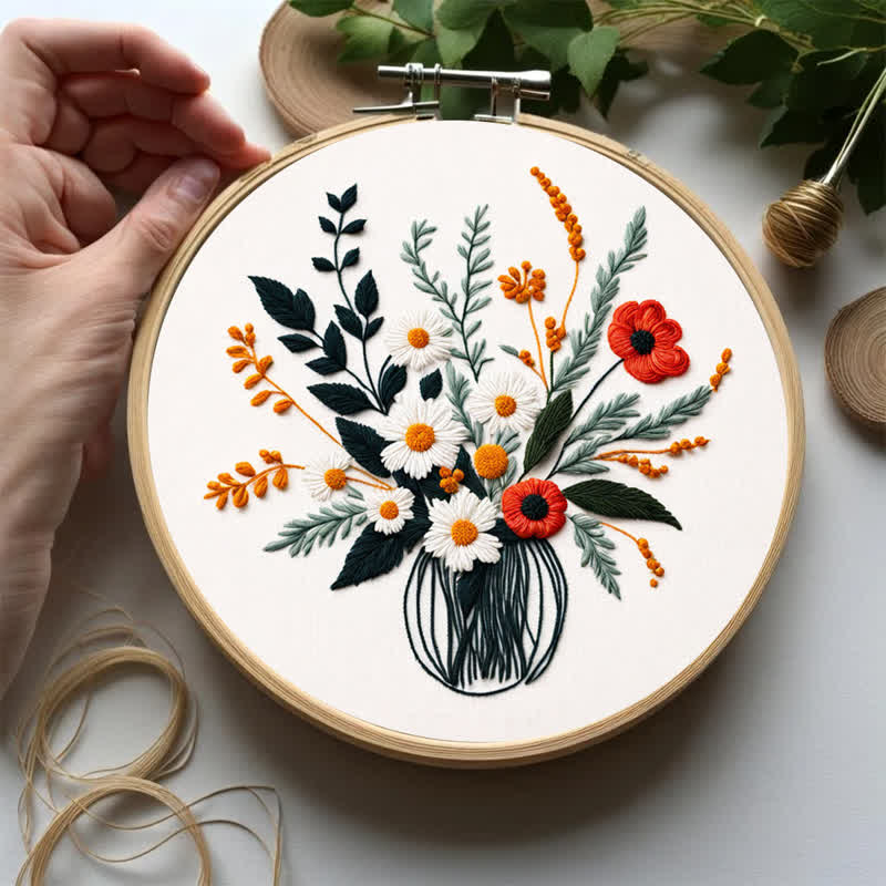 Rubbyoo Embroidery Kit - Plants - image 5