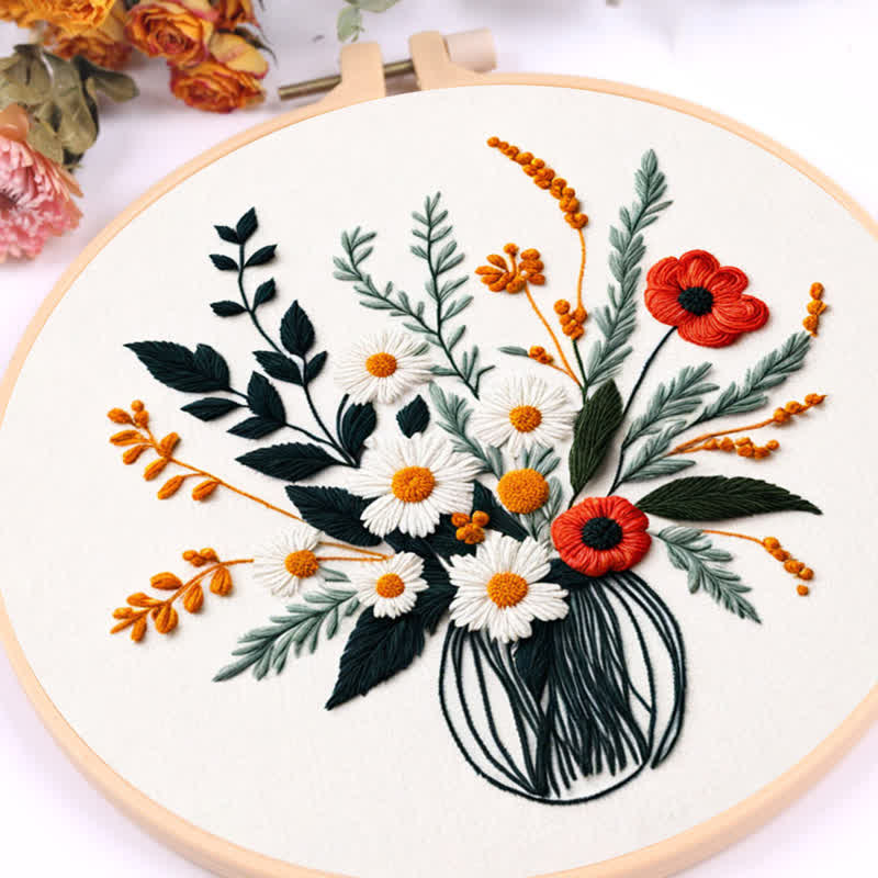 Rubbyoo Embroidery Kit - Plants - image 4