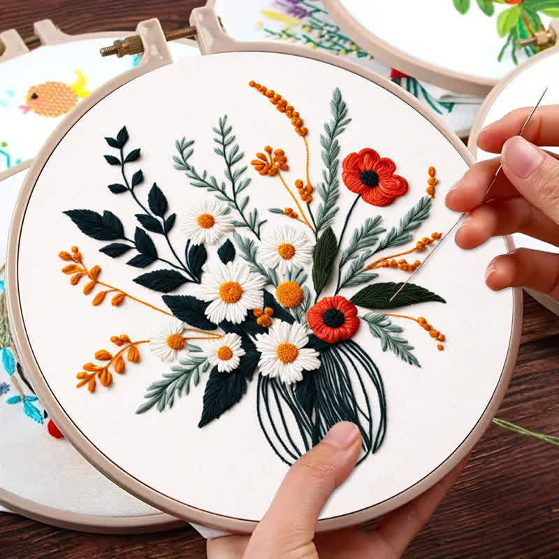 Rubbyoo Embroidery Kit - Plants - image 7