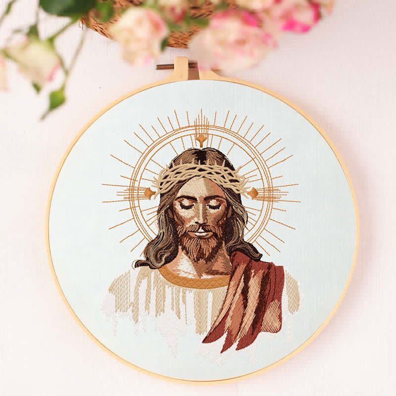 Rubbyoo Embroidery Kit - Jesus Is King - image 2