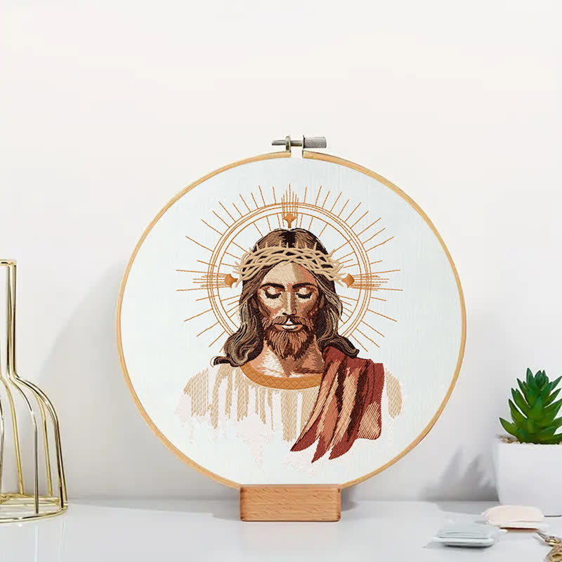 Rubbyoo Embroidery Kit - Jesus Is King - image 5