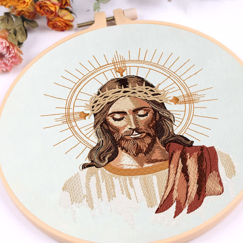 Rubbyoo Embroidery Kit - Jesus Is King - image 4