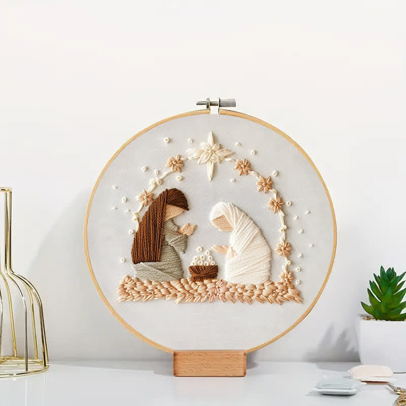 Rubbyoo Embroidery Kit - Nativity Scene - image 5