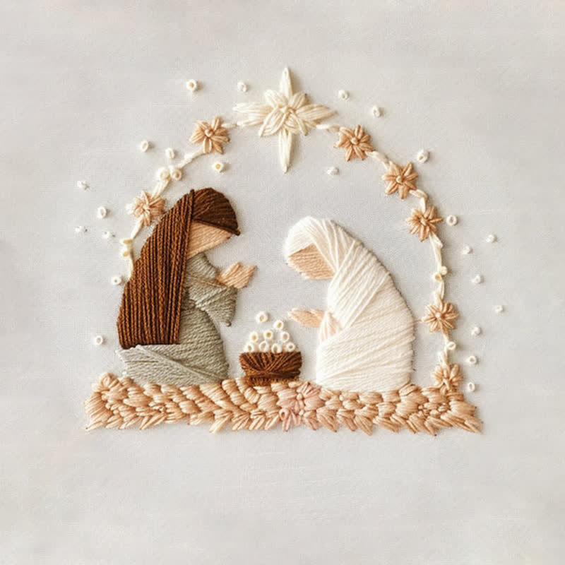 Rubbyoo Embroidery Kit - Nativity Scene - image 8