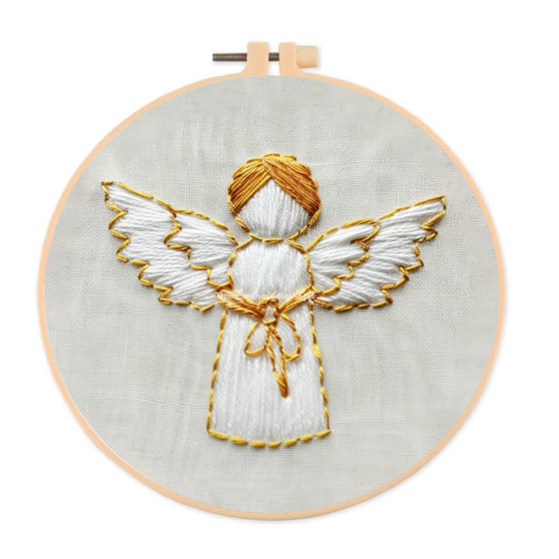 Rubbyoo Embroidery Kit - lilipopo angel2 - 20*20cm - image 0