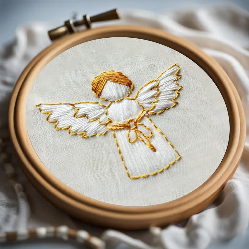 Rubbyoo Embroidery Kit - lilipopo angel2 - image 2