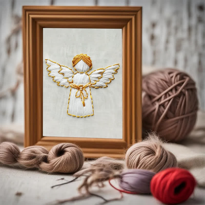 Rubbyoo Embroidery Kit - lilipopo angel2 - image 7