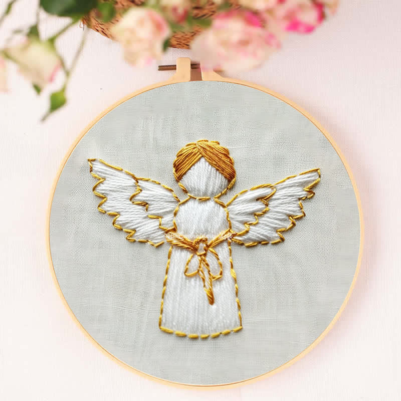 Rubbyoo Embroidery Kit - lilipopo angel2 - image 9