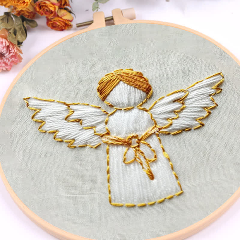 Rubbyoo Embroidery Kit - lilipopo angel2 - image 8