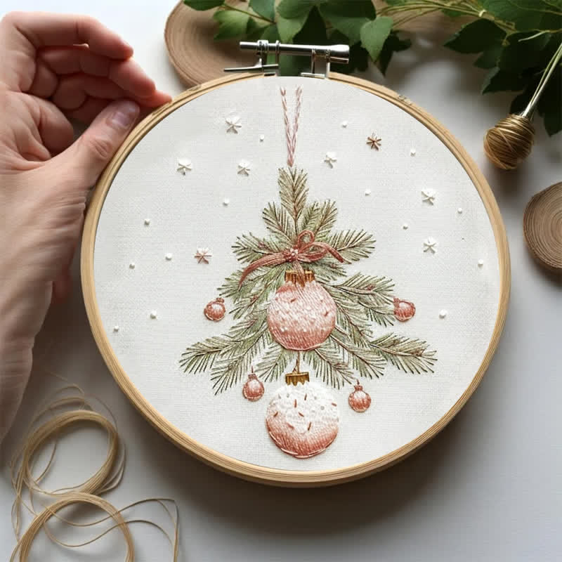 Rubbyoo Embroidery Kit - Christmas DIY Craft Kits Wall Decor - image 1