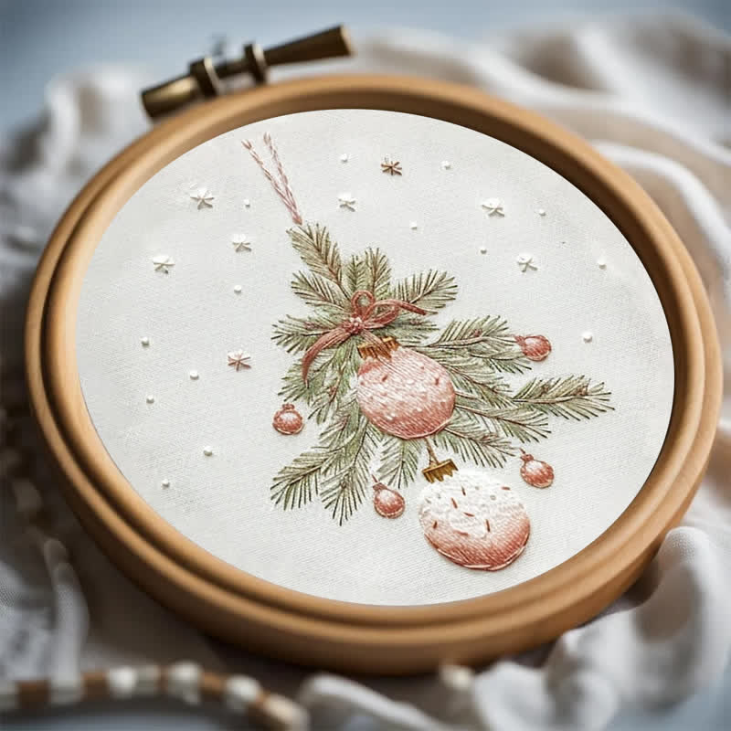 Rubbyoo Embroidery Kit - Christmas DIY Craft Kits Wall Decor - image 3