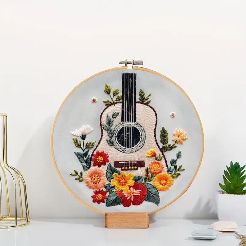 Rubbyoo Embroidery Kit - Guitar - image 4