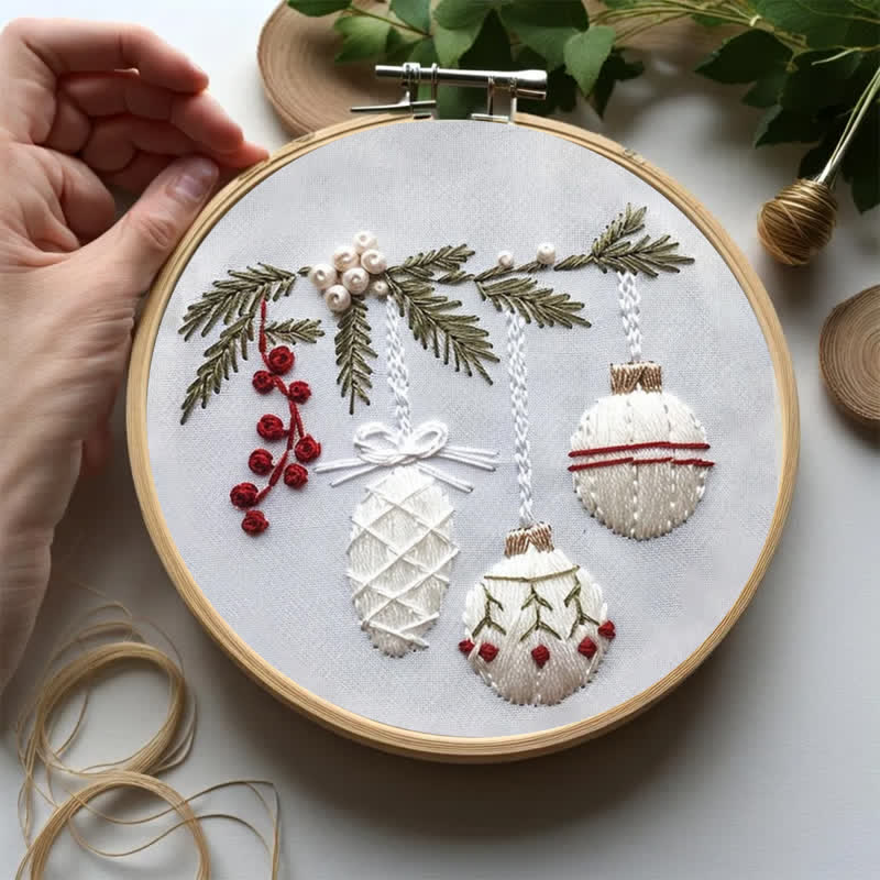 Rubbyoo Embroidery Kit - Merry Christmas Handmade DIY Kits - image 2
