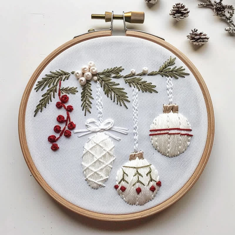 Rubbyoo Embroidery Kit - Merry Christmas Handmade DIY Kits - image 4