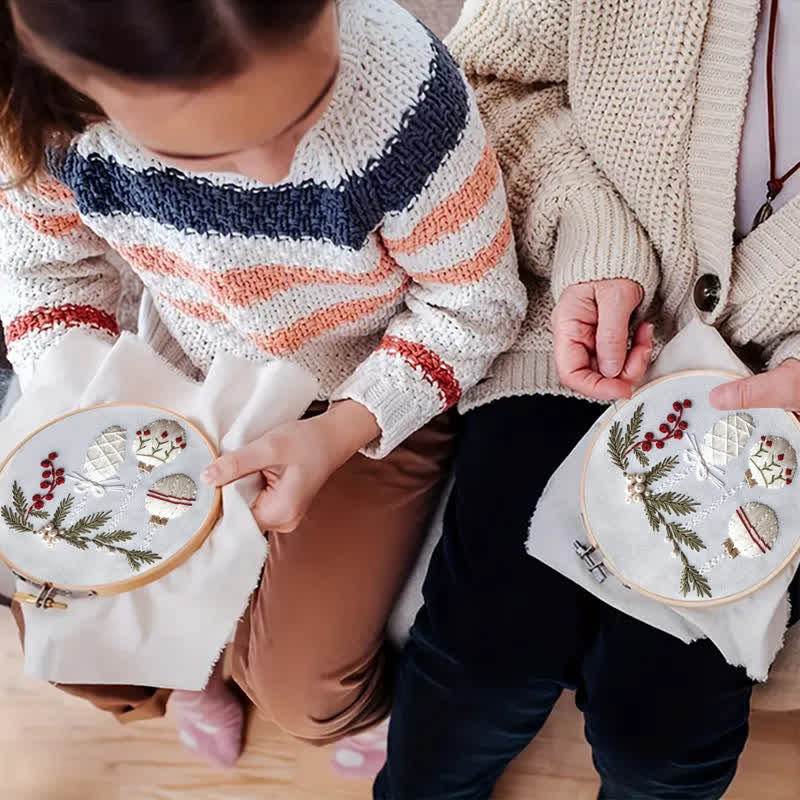 Rubbyoo Embroidery Kit - Merry Christmas Handmade DIY Kits - image 9