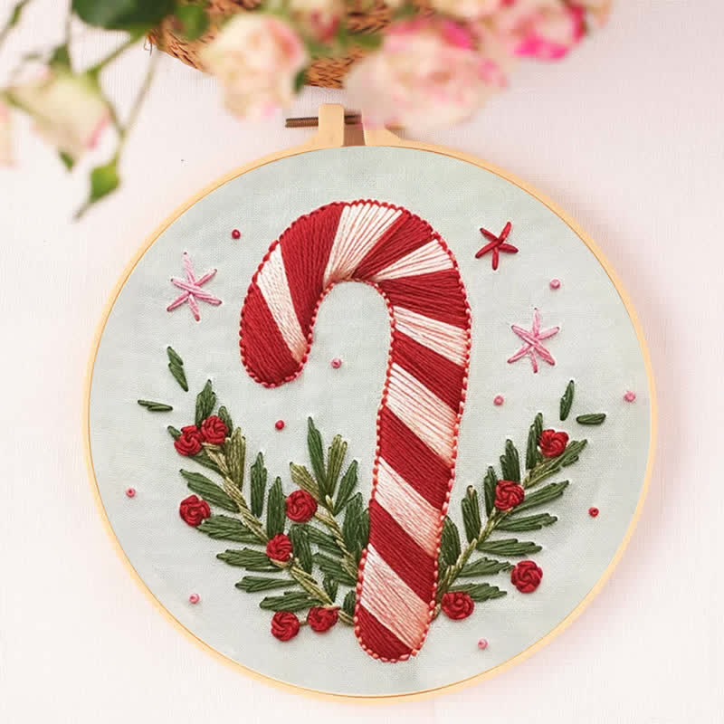 Rubbyoo Embroidery Kit - Candy Cane - image 4