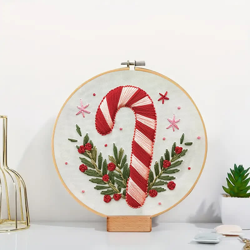 Rubbyoo Embroidery Kit - Candy Cane - image 3