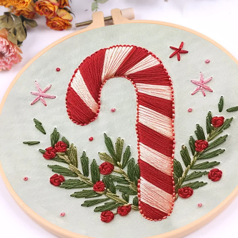 Rubbyoo Embroidery Kit - Candy Cane - image 9