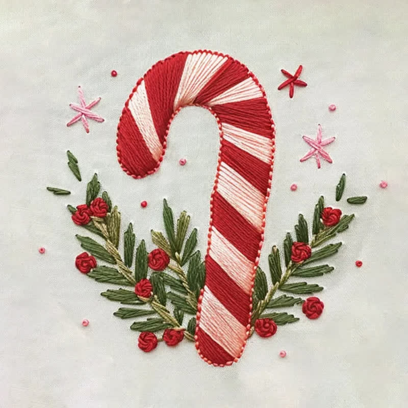 Rubbyoo Embroidery Kit - Candy Cane - image 8