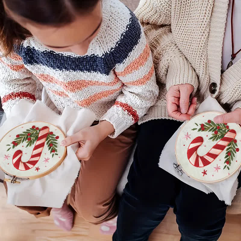 Rubbyoo Embroidery Kit - Candy Cane - image 7