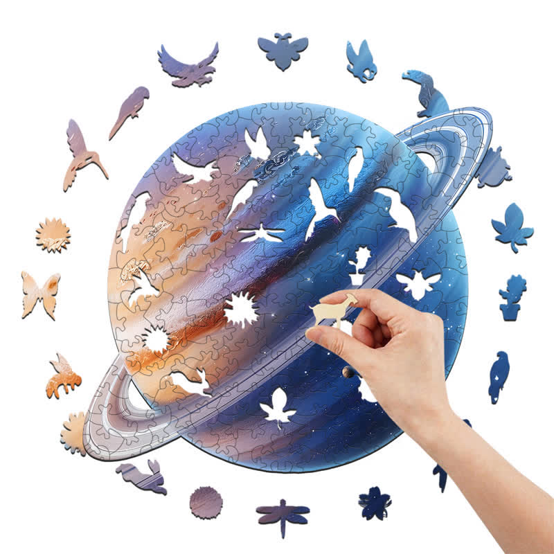 Rubbyoo Astronomy Planet - Wooden Jigsaw Puzzle - image 6