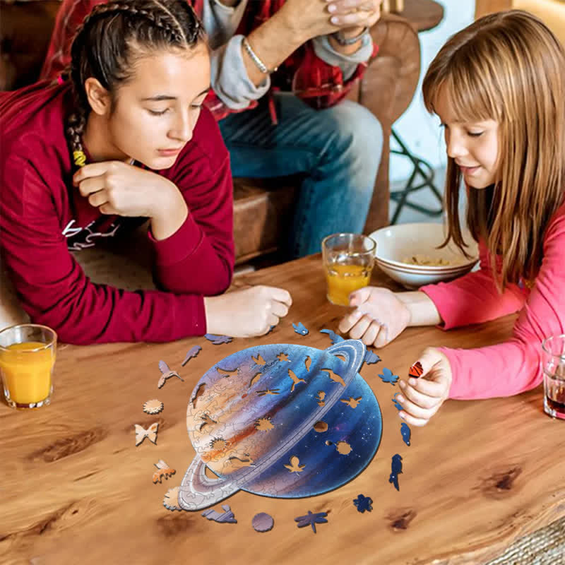 Rubbyoo Astronomy Planet - Wooden Jigsaw Puzzle - image 8