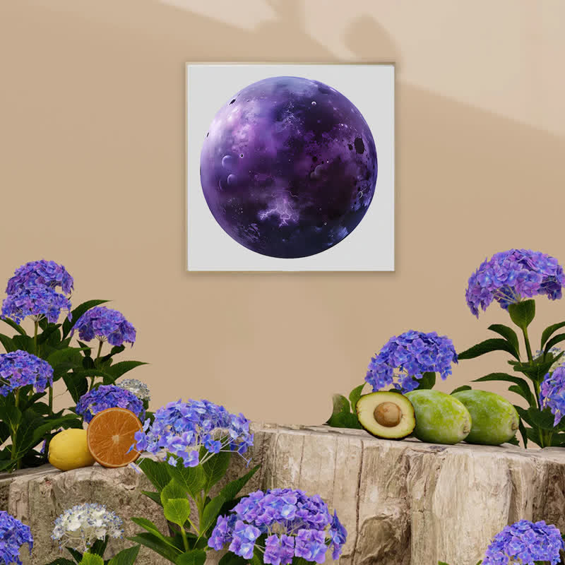 Rubbyoo Purple Cybernetic Planet - Wooden Jigsaw Puzzle - image 7