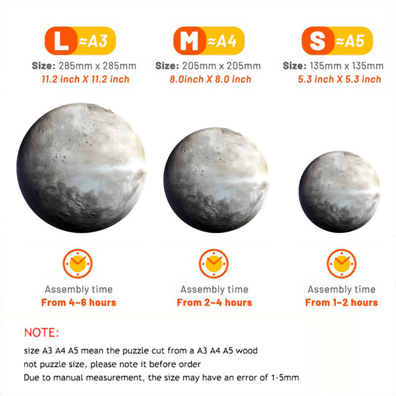 Rubbyoo Mercury planet - Wooden Jigsaw Puzzle - image 4