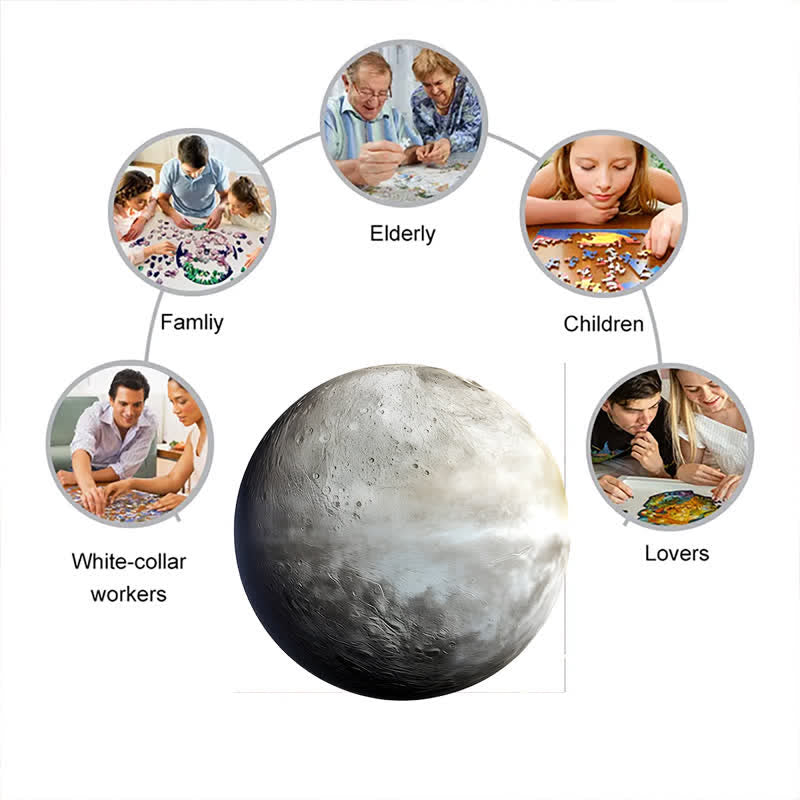 Rubbyoo Mercury planet - Wooden Jigsaw Puzzle - image 3