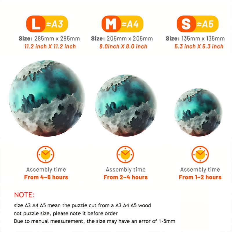 Rubbyoo Ecological Planet - Wooden Jigsaw Puzzle - image 5