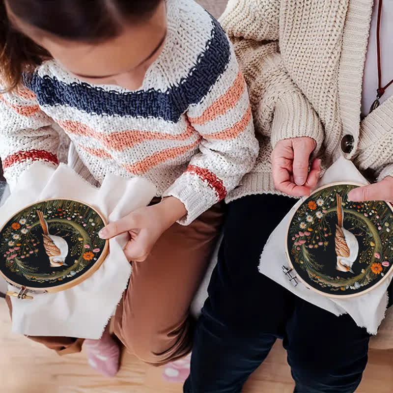 Rubbyoo Embroidery Kit - Elegant Bird - image 8