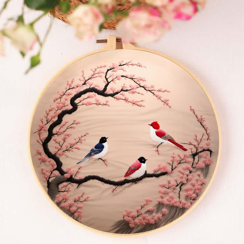 Rubbyoo Embroidery Kit - Spring Bird - image 5
