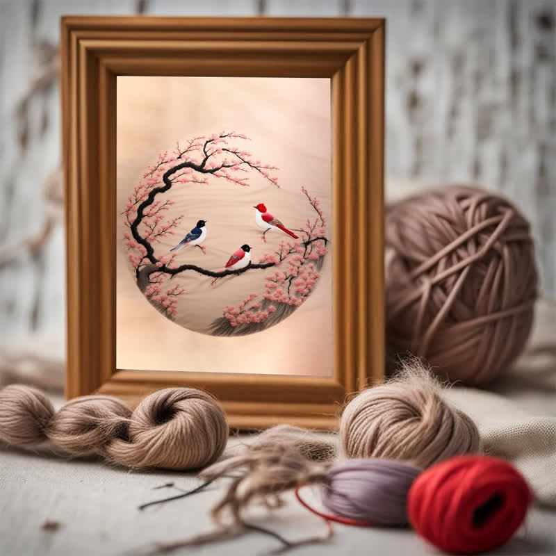 Rubbyoo Embroidery Kit - Spring Bird - image 8