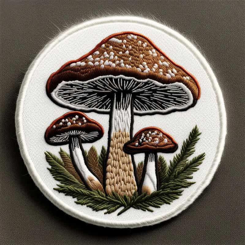 Rubbyoo Embroidery Kit - Mushroom - image 2