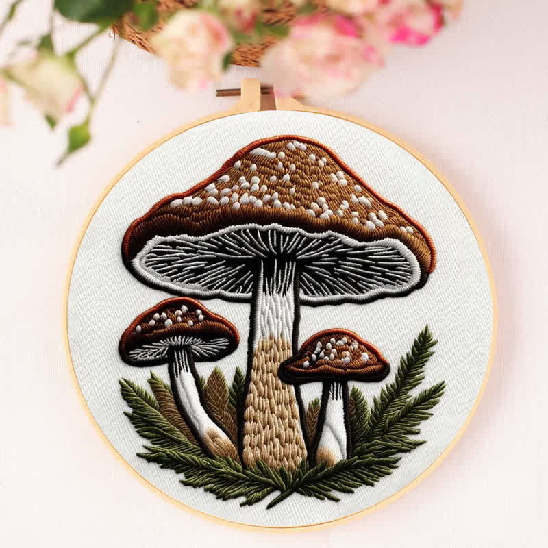 Rubbyoo Embroidery Kit - Mushroom - image 7