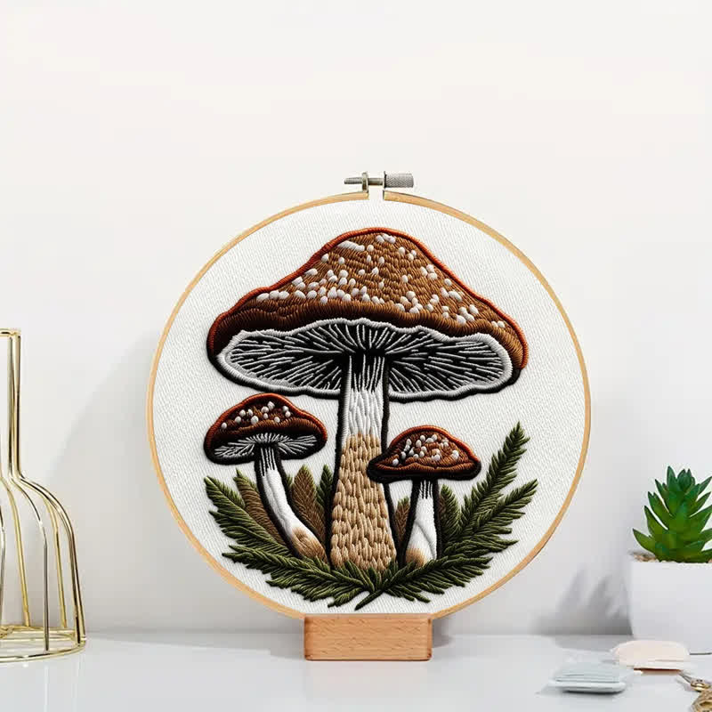 Rubbyoo Embroidery Kit - Mushroom - image 5