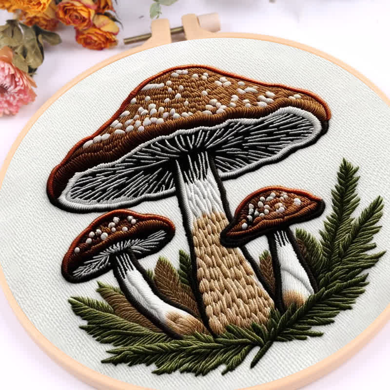 Rubbyoo Embroidery Kit - Mushroom - image 9