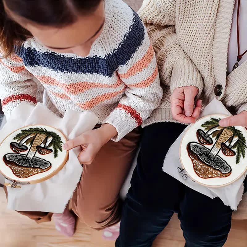 Rubbyoo Embroidery Kit - Mushroom - image 8