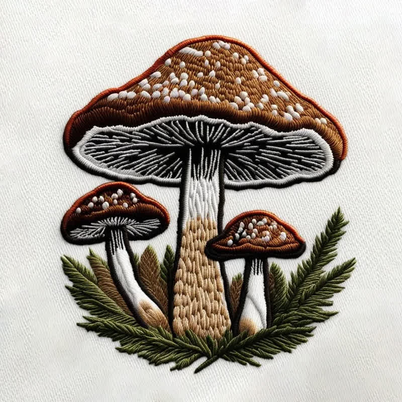 Rubbyoo Embroidery Kit - Mushroom - image 10