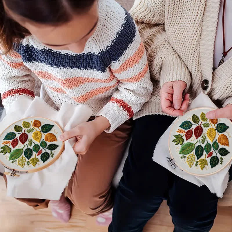 Rubbyoo Embroidery Kit - Fallen Leaves - image 10