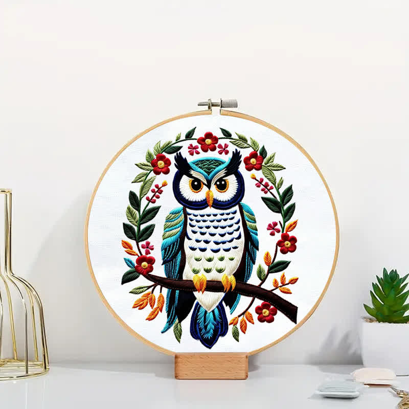 Rubbyoo Embroidery Kit - Owl - image 3