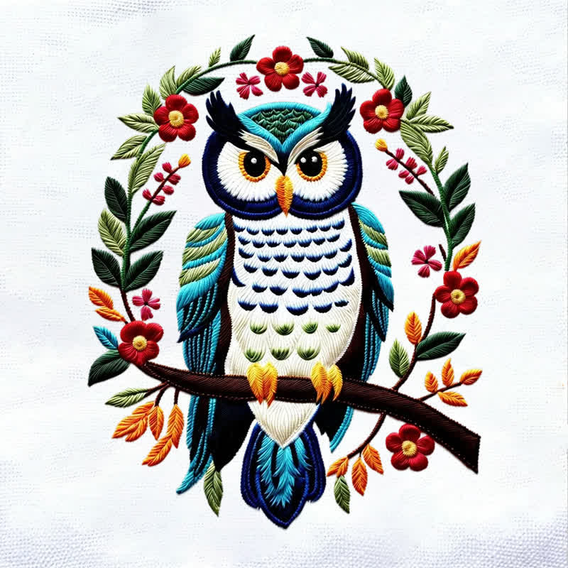 Rubbyoo Embroidery Kit - Owl - image 9