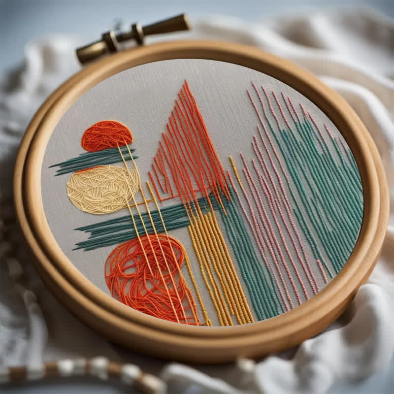 Rubbyoo Embroidery Kit - Sunrise - image 5