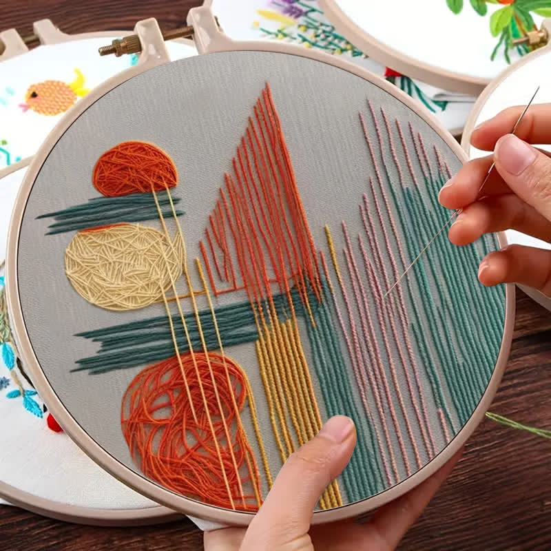 Rubbyoo Embroidery Kit - Sunrise - image 9