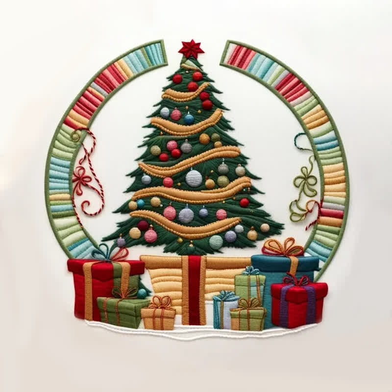 Rubbyoo Embroidery Kit - Christmas tree - image 3