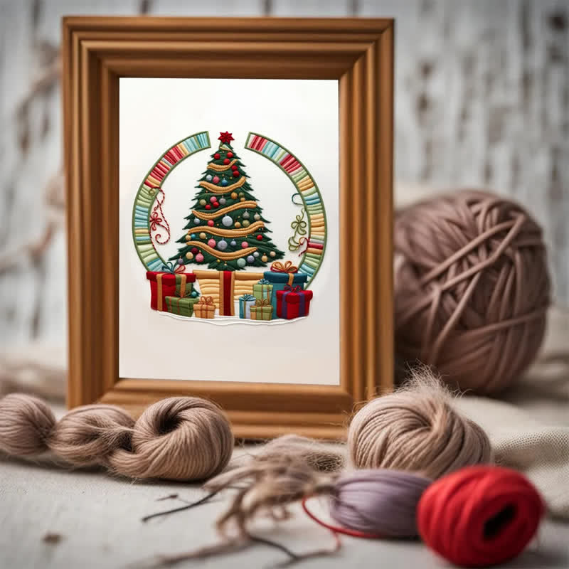 Rubbyoo Embroidery Kit - Christmas tree - image 4