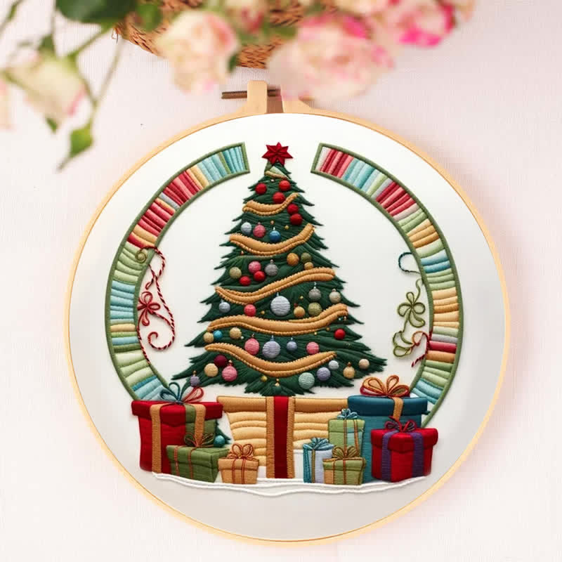 Rubbyoo Embroidery Kit - Christmas tree - image 5