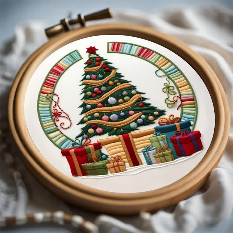 Rubbyoo Embroidery Kit - Christmas tree - image 7