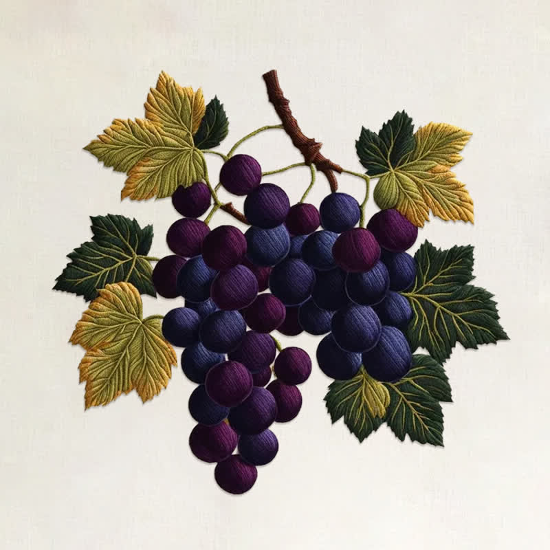 Rubbyoo Embroidery Kit -  Grapes - image 3